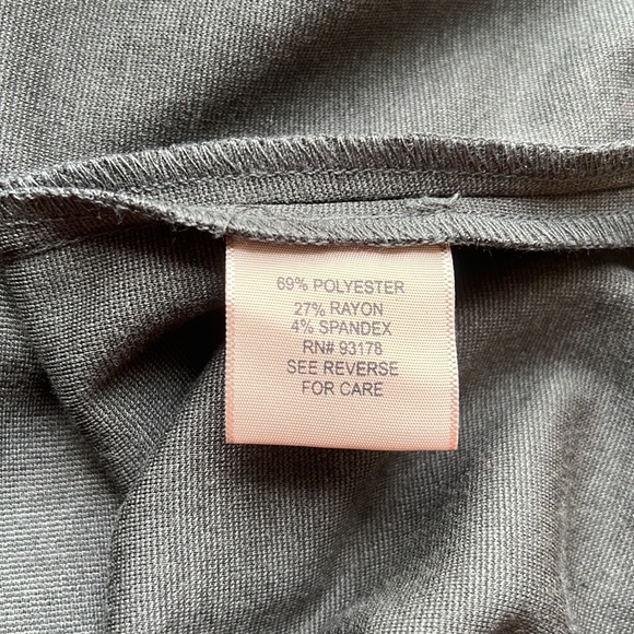 Philosophy Dark Gray Stretch Pencil Skirt - Picture 8 of 12